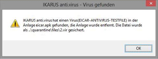 IKARUS Antivirus False Positive? 🚩 How to Set File/folder