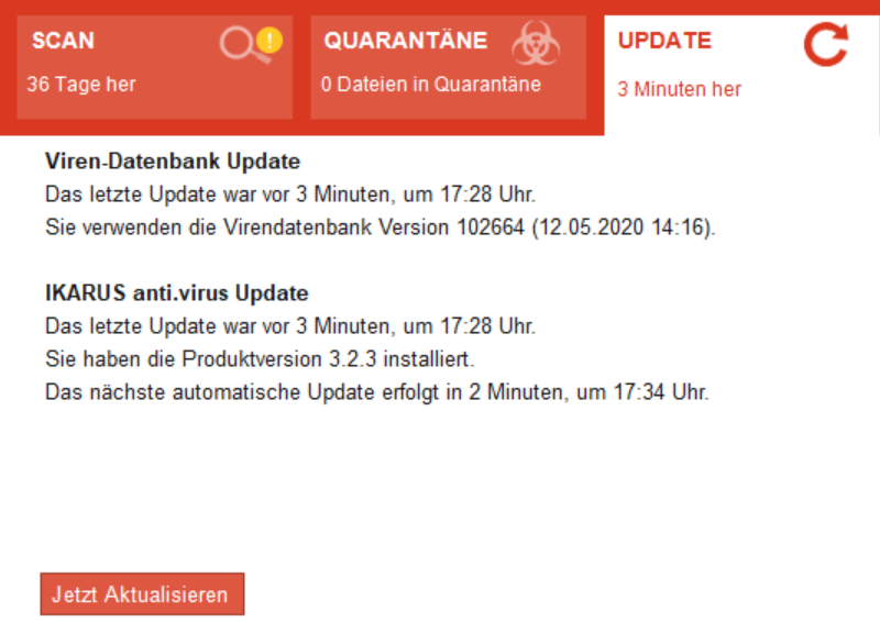 IKARUS anti.virus Quick-Start-Guide for A1 Customers - IKARUS Security  Software